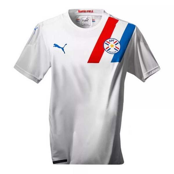 Authentic Camiseta Paraguay 2ª 2020 Blanco